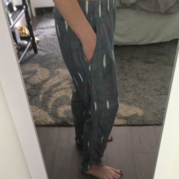 Faherty Pants - **SOLD** Faherty Loose Indigo Multicolored Pants